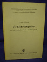 The Reichswehr Trial. The high treason of the Ulm Reichswehr officers in 1929/30
