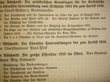 Der Weltkampf um Ehre und Recht. Die Erforschung des Krieges in seiner wahren Begebenheit, auf amtlichen Urkunden und Aktenberuhend. Band 2, zweiter Teil: Der deutsche Landkrieg. Vom Frühjahr 1915 bis zum Winter 1916/17.
