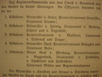 History of the 1st Badischer Leib-Dragoons-Regiment No. 20 and its main regiment of the Badischer Dragoon-Regiment von Freystedt from 1803 to the present.