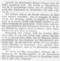 Die Ehrengerichtsverordnungen, Neufassung 1910