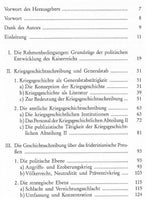 Der politisierende Generalstab. Die friderizianischen Kriege in der amtlichen deutschen Militärgeschichtsschreibung 1890 - 1914.