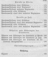 D.V.E. Nr. 299. Exerzier-Reglement für die Kavallerie,1909.Mit der Beilage zum Exerzier-Reglement der Kavallerie.