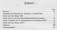 Letters from General of the Infantry von Voigts-Rhetz from the war years 1866 and 1870/71.