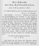 Maximilian Graf von Spee. The victor of Coronel. The life and memories of a German sailor. 