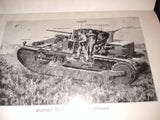 The chariots of foreign armies. As of autumn 1925. Rare and original rarity! From the series: Technical communications on combat vehicles and armored vehicles, Issue 2.