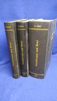 Socialism and army. 3 volumes. Vol.1: Army and War in the Image of Socialism. Vol. 2: The dispute between social democracy and the Moltke army. Vol. 3: The Army's Struggle against Social Democracy.
