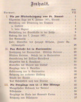 Battle pictures from the war of 1870/71. Volume I .: The battles of la Garionniere and viellechauve on January 7, 1871.