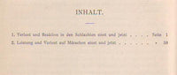 Zur Psychologie des Grossen Krieges I. Arcole. Studie aus den Lehrjahren eines grossen Generals.