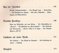 Luftfahrt voran! Das deutsche Fliegerbuch unter Mitarbeit zahlreicher Führer der deutschen Luftfahrt und mit Unterstützung der Deutschen Luft Hansa.