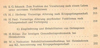 Extreme Lebensverhältnisse und ihre Folgen. Handbuch der Ärztlichen Erfahrungen aus der Gefangenschaft des 2.WK. Band 1-6.