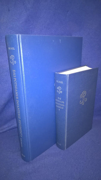 The Potsdam Infantry Regiment 9th 1918 - 1945. Prussian tradition in war and peace. Two volumes, text and document volume - so complete.