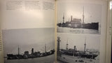 Merchant ships in action.