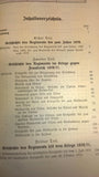 Geschichte des 4. Badischen Infanterie-Regiments Prinz Wilhelm Nr. 112.Mannschaftsausgabe. 3. bis 1912 ergänzte Ausgabe.