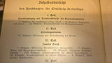 Manual for the one-year-old volunteer, the non-commissioned officer, officer aspirant and officer on leave of absence of the royal Bavarian infantry, parts I. to VII., So complete! Rarely!