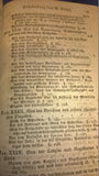 The military service order of the closed piles and garrisons in peacetime. A manual in three sections for the German military man. So complete. Rare and long out of print original edition from 1818!